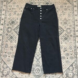 Madewell Wide-Leg Crop Jean